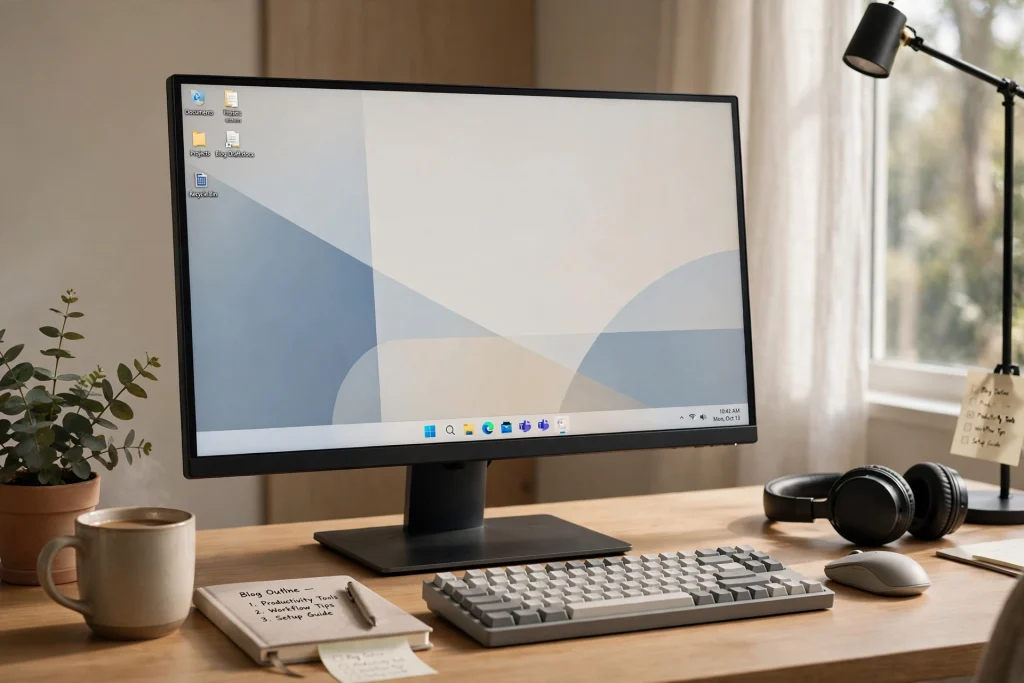 Small Desktop Tweaks That Make Working From Home Feel Better Small Desktop Tweaks That Make Working From Home Feel Better